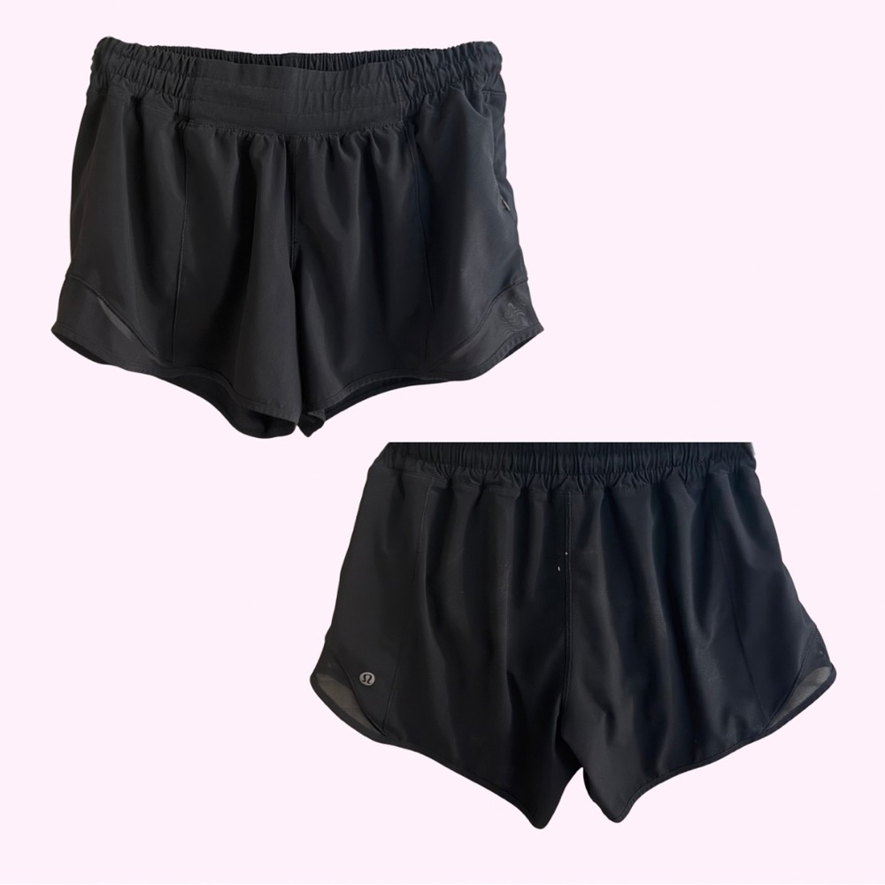 Lululemon Hotty Hot Shorts Black | Size 6